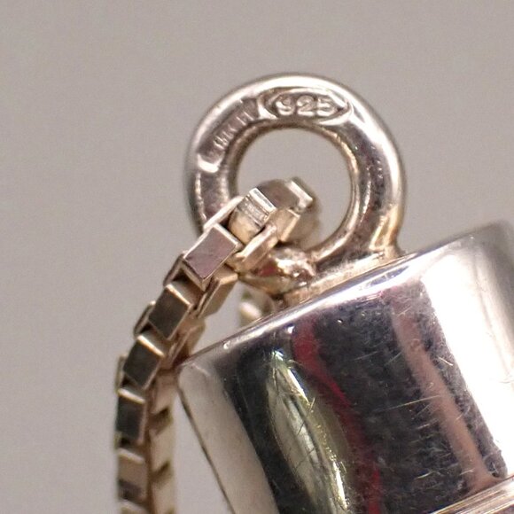 GUCCI Bamboo Pendant Necklace Sterling Silver925 Italy 60CA058 - Picture 9 of 9